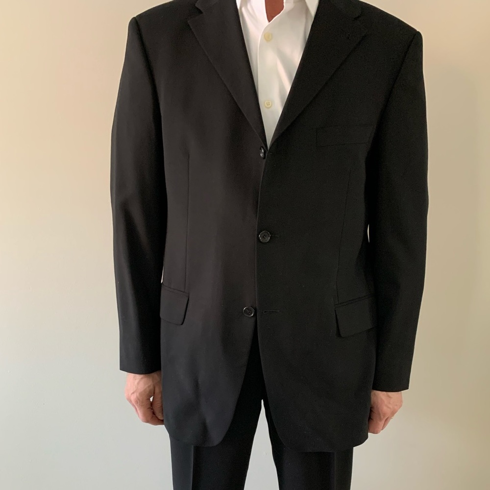 Strellson Mens Full Suit in Black 🌌
